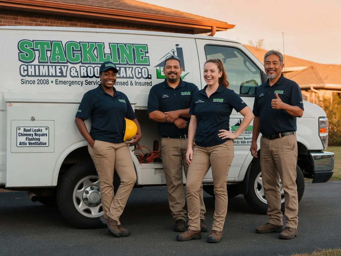 Chimney flashing repair company in Fredericksburg, PA